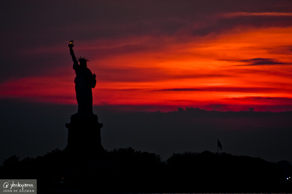 Sunset Liberty