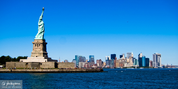 Lady Liberty and NYC