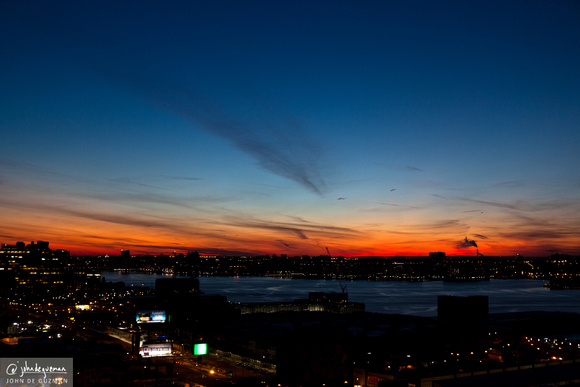 January 16 NYC Sunset